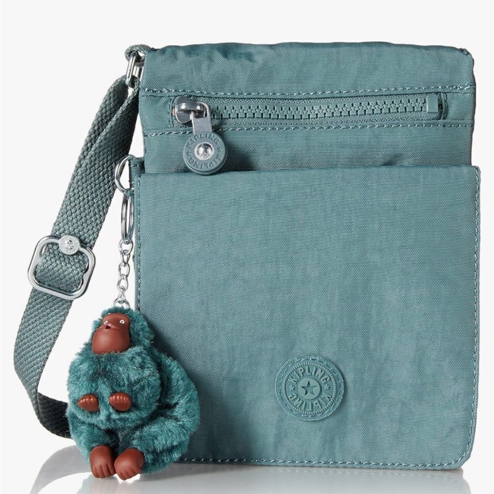 Kipling El Dorado Crossbody Shoulder Strap Mini Bag Mint